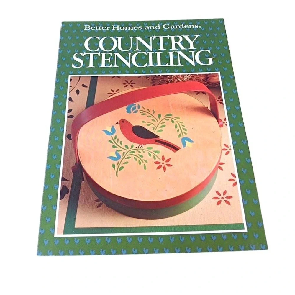 Better Homes and‎ Gardens: Country Stenciling (1988, Vintage Paperback)